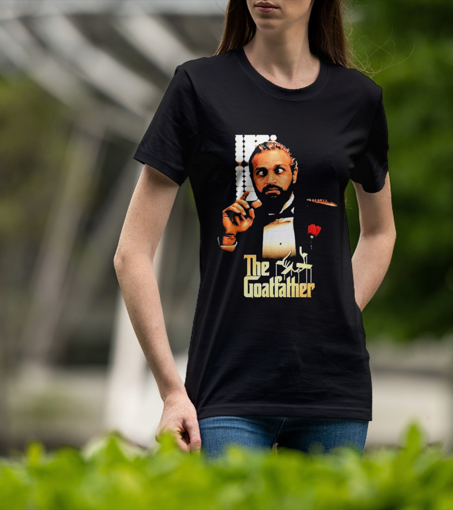 Kash Patel The Goatfather Classic Movie Godfather T-Shirt