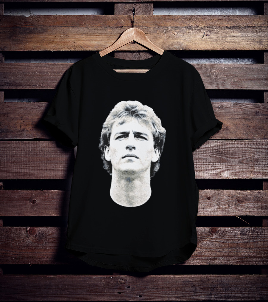 Larry Bird Big Head Boston Celtics Bird Series T-Shirt
