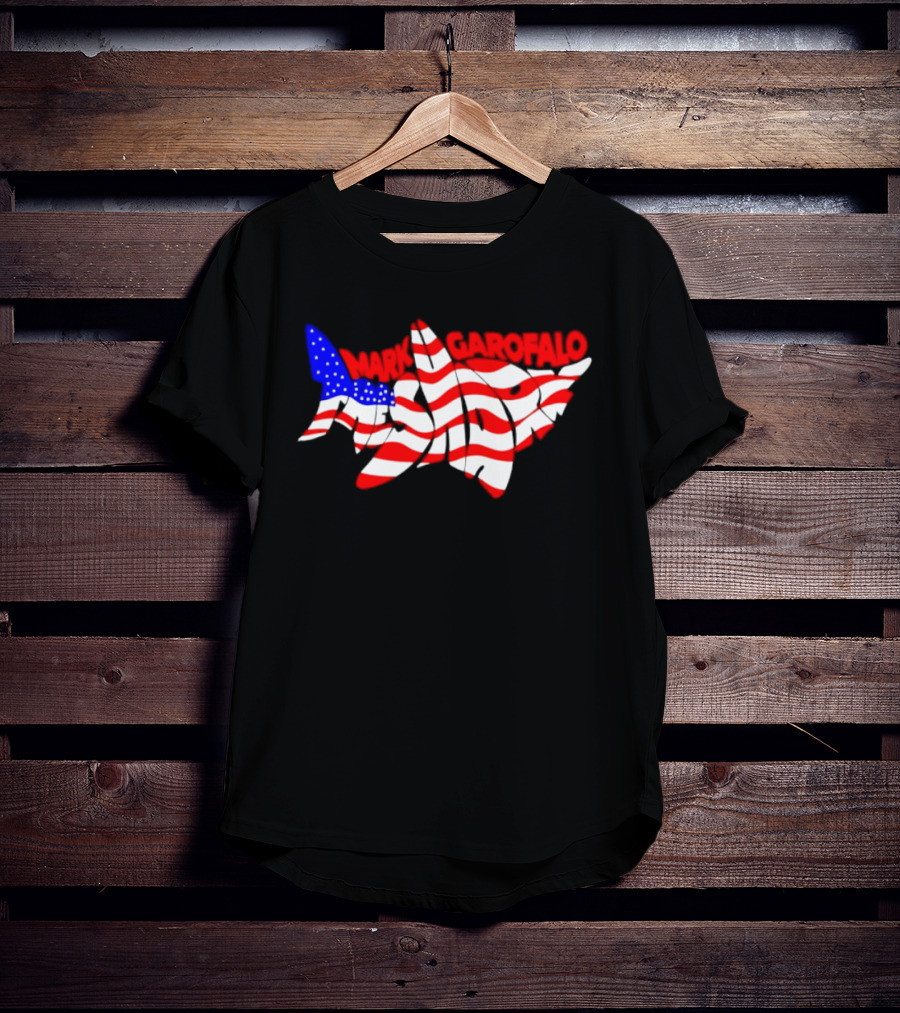 The American Muscle Shark USA Mark Garofalo Mark The Shark T-Shirt