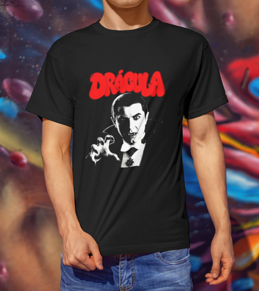 Tropical Death Dracula Bela Lugosi Vampire Horror T-Shirt