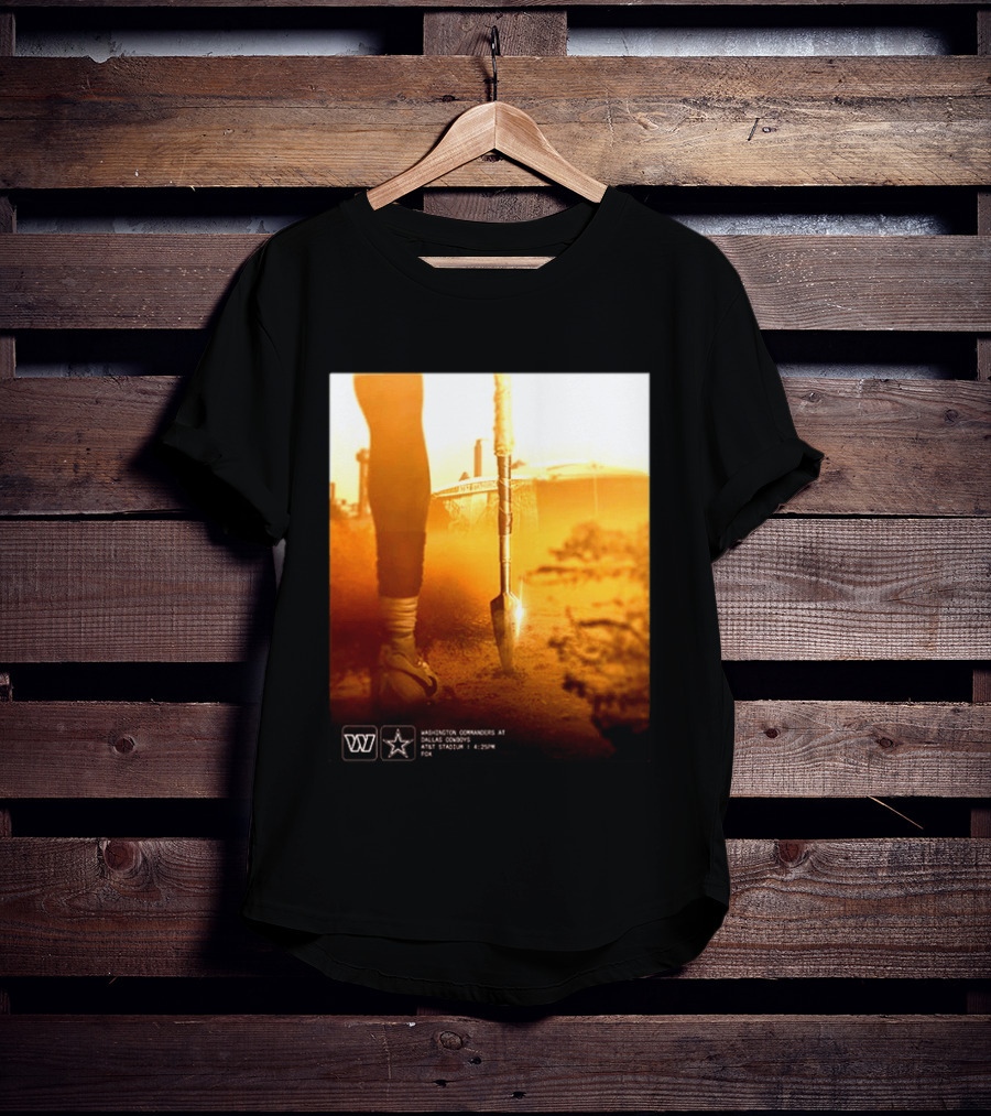 Washington Commanders At Dallas Cowboys AT&T Stadium September 21 2026 4:25 PM ET T-Shirt