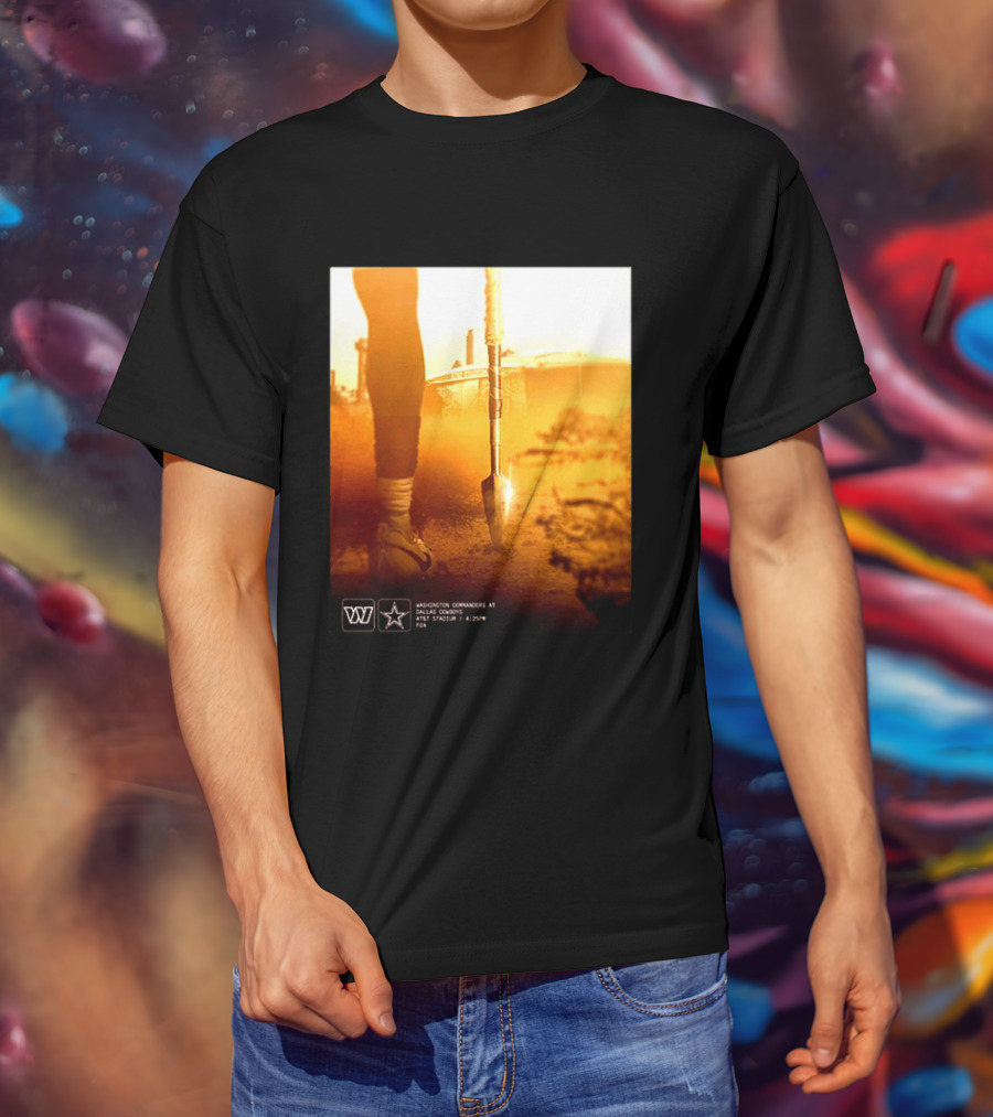 Washington Commanders At Dallas Cowboys AT&T Stadium September 21 2026 4:25 PM ET T-Shirt