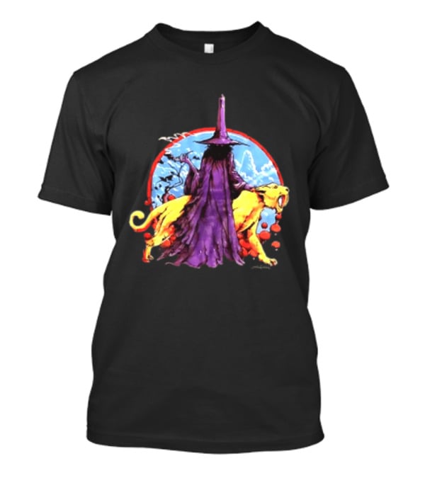 Wizard And Smilodon Super Teenage Death Star Group Intemperance Talent T-Shirt