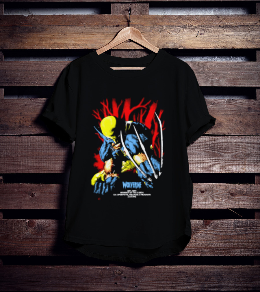 Wolverine Est 1997 Member Of X Men CIA Operative Weapon X Program Logan T-Shirt