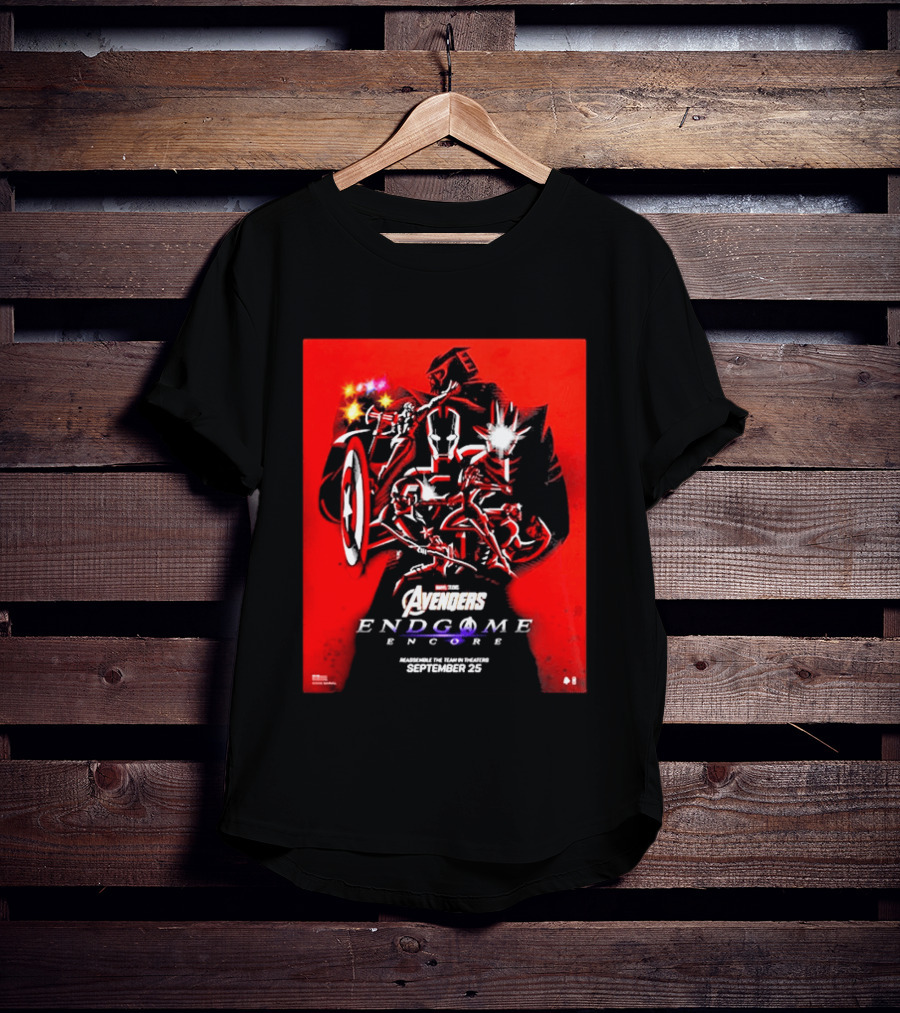 Avengers Endgame Encore 2026 Marvel Studios September 25 T-Shirt