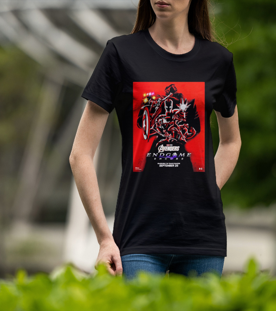 Avengers Endgame Encore 2026 Marvel Studios September 25 T-Shirt