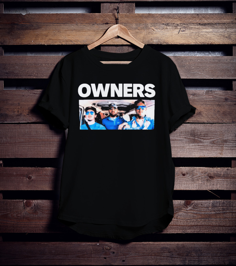 OWNERS Ride Together Sunglasses And Blue Outfits T-Shirt