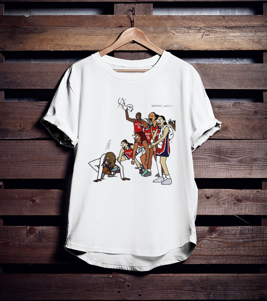 Basketball Team Washington Celebration Barking Noises T-Shirt