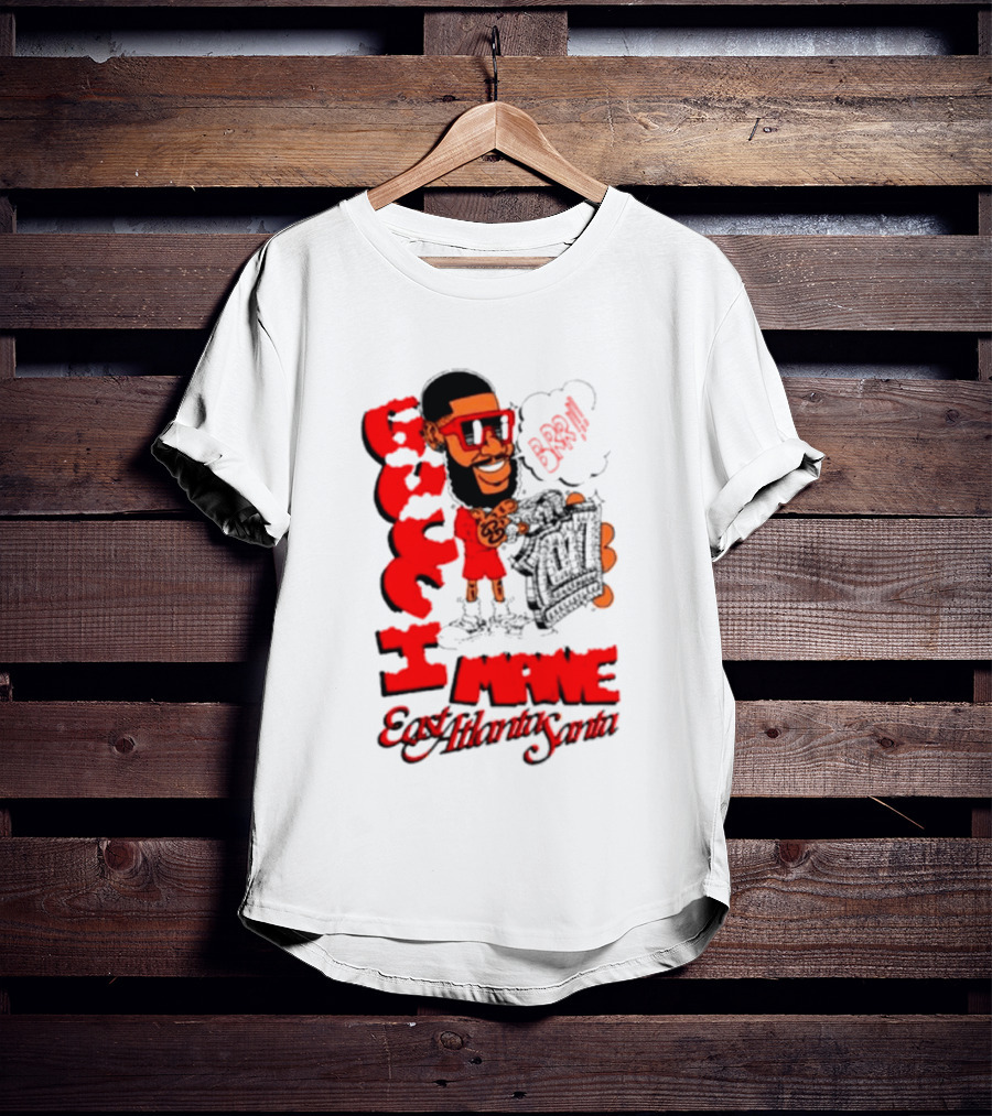 Gucci Mane Brr East Atlanta Santa Christmas T-Shirt