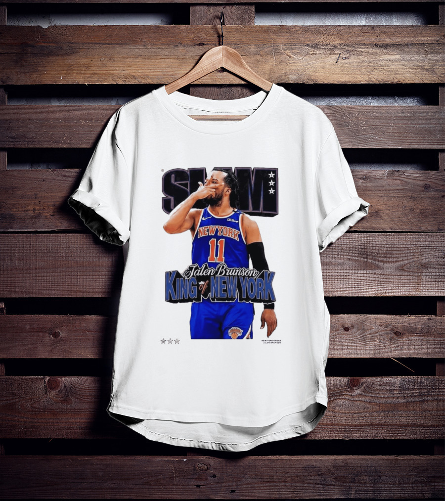 SLAM Magazine Jalen Brunson King Of New York Basketball 11 T-Shirt