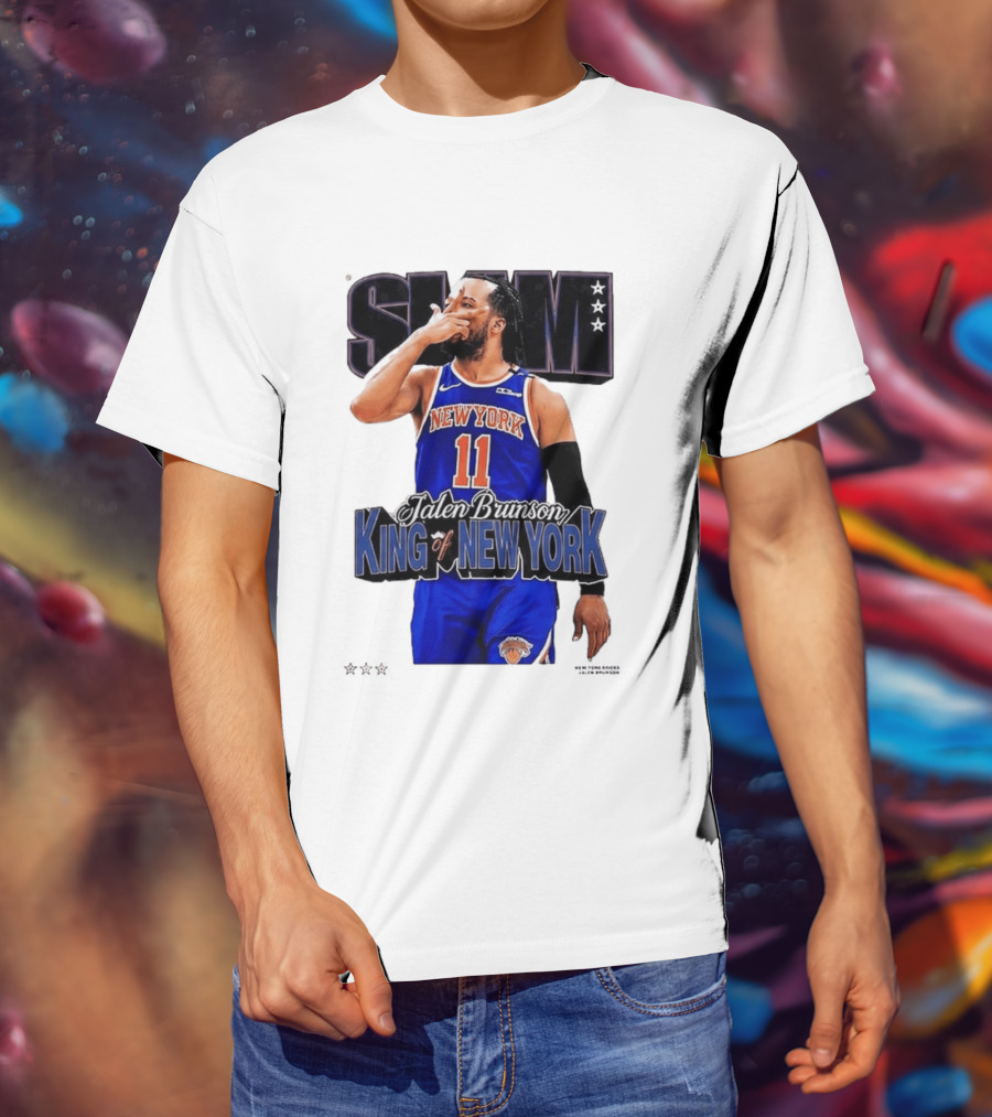 SLAM Magazine Jalen Brunson King Of New York Basketball 11 T-Shirt
