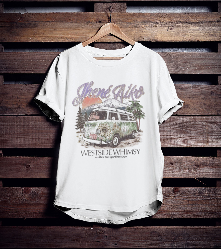 Jhene Aiko Westside Whimsy Van Sunset Journey T-Shirt