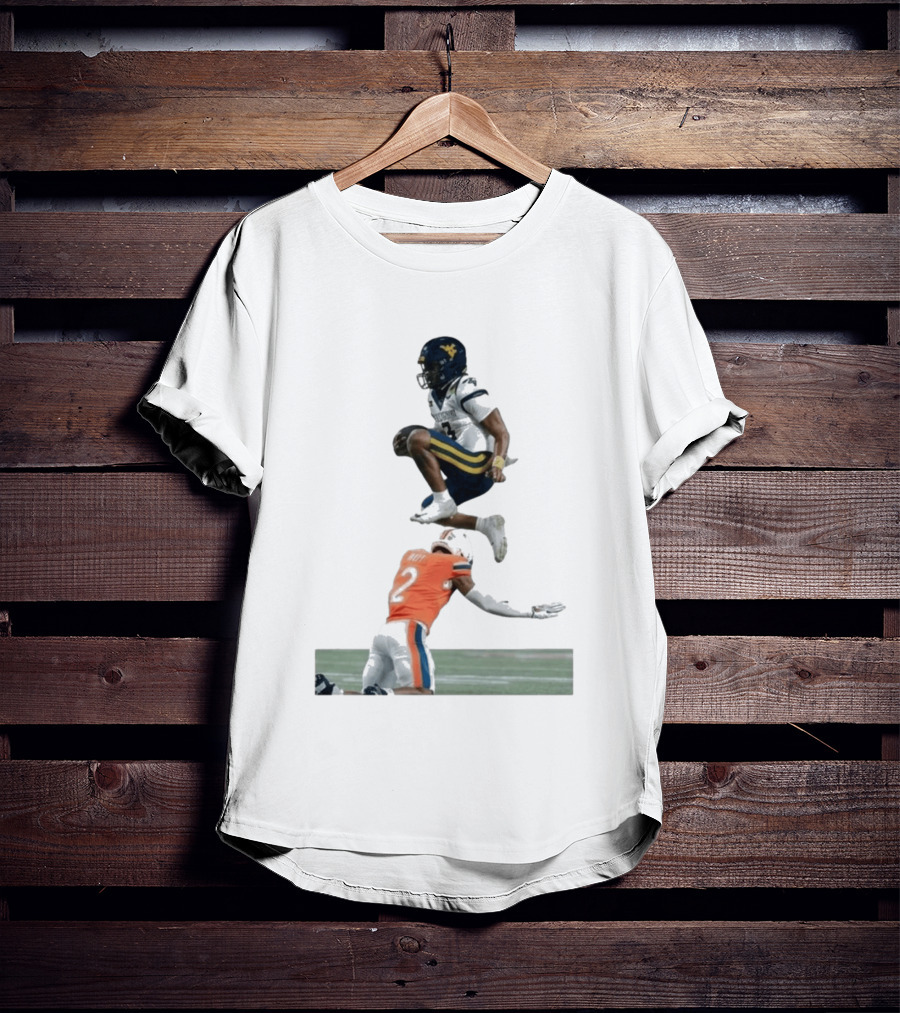 Michael Hawkins Jr Donavon Platt Football Leap Duke's Mayo T-Shirt
