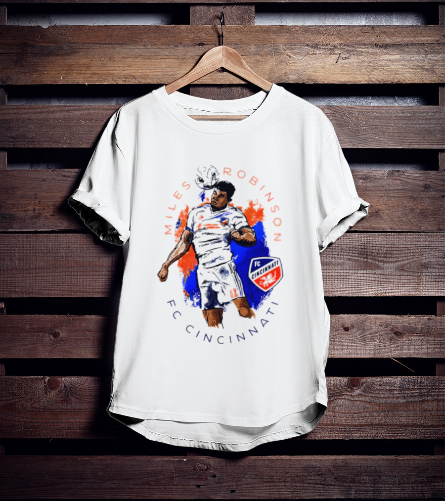 Miles Robinson FC Cincinnati Player Make Your Mark T-Shirt