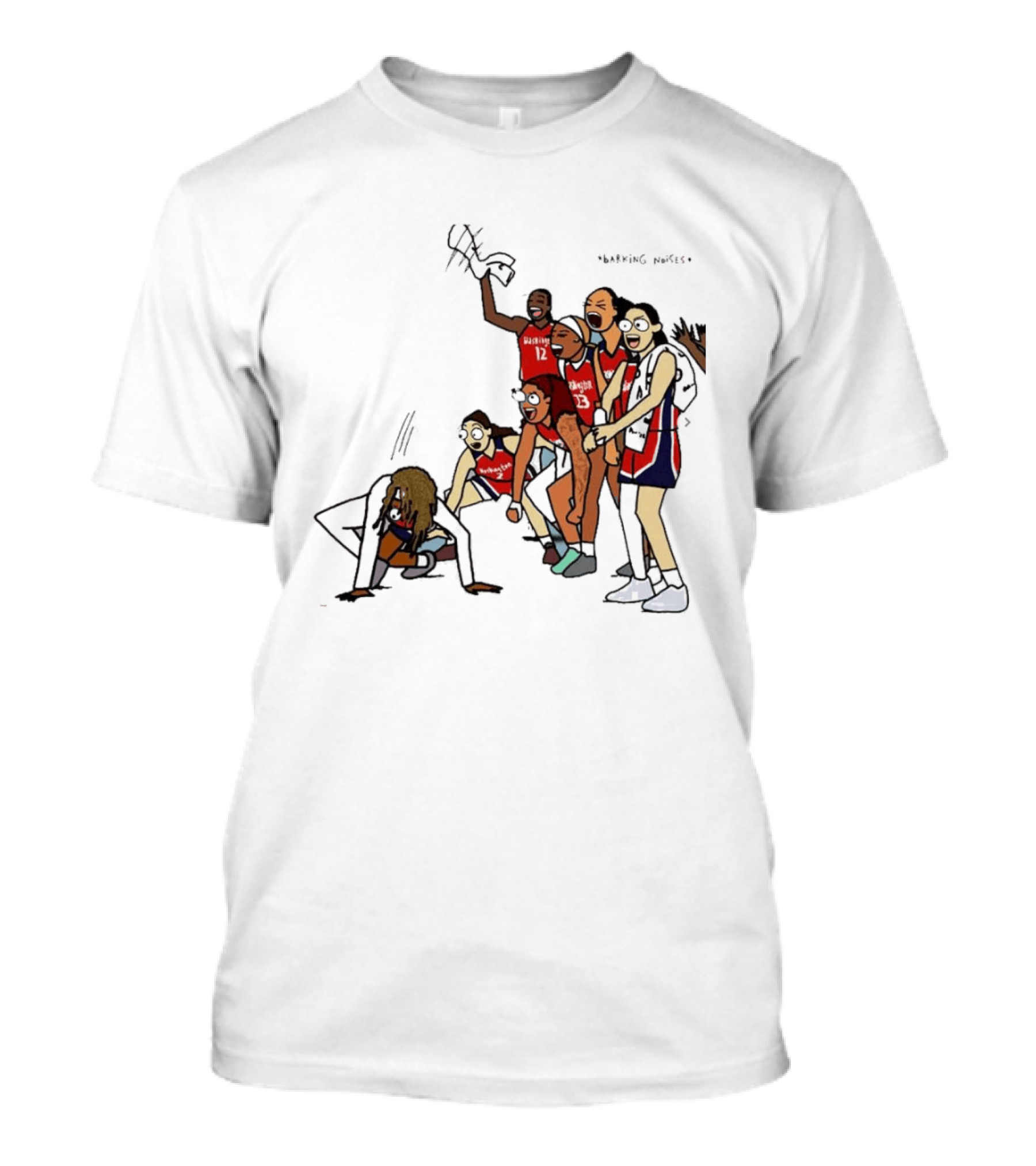 Washington Basketball Team Barking Noises Celebration Spielertrikot T-Shirt