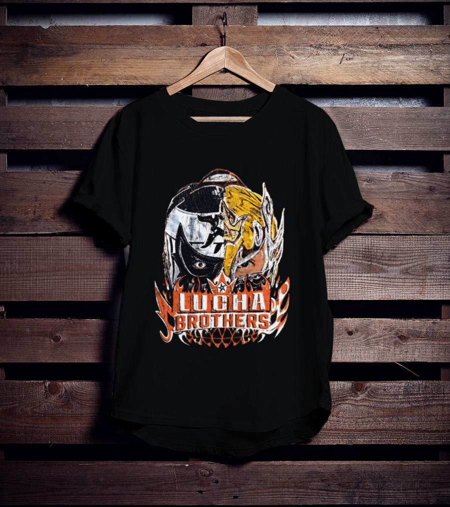 Lucha Brothers Penta Rey Fenix Mask Duo WWE T-Shirt