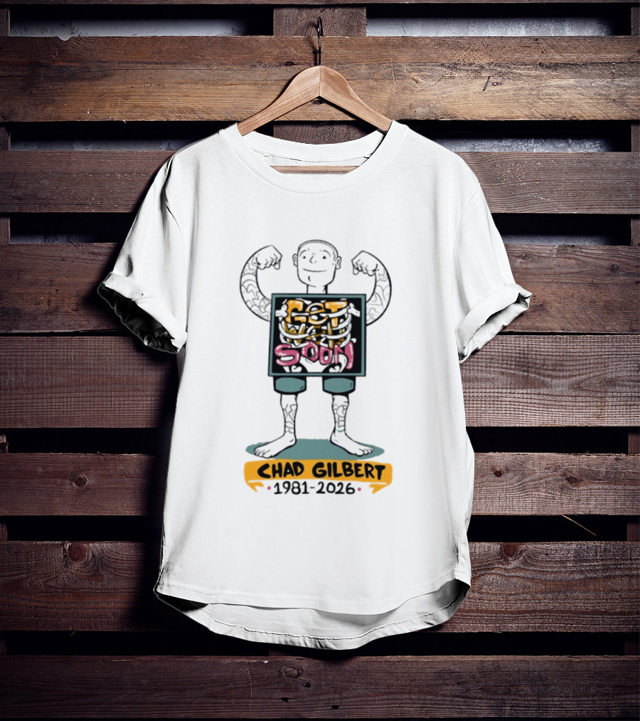Chad Gilbert Get Well Soon 1981 2026 New Found Glory Tattoo T-Shirt