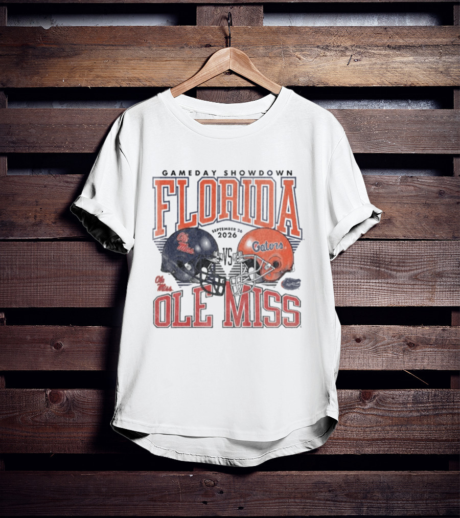Florida Gameday Showdown Ole Miss September 26 2026 T-Shirt