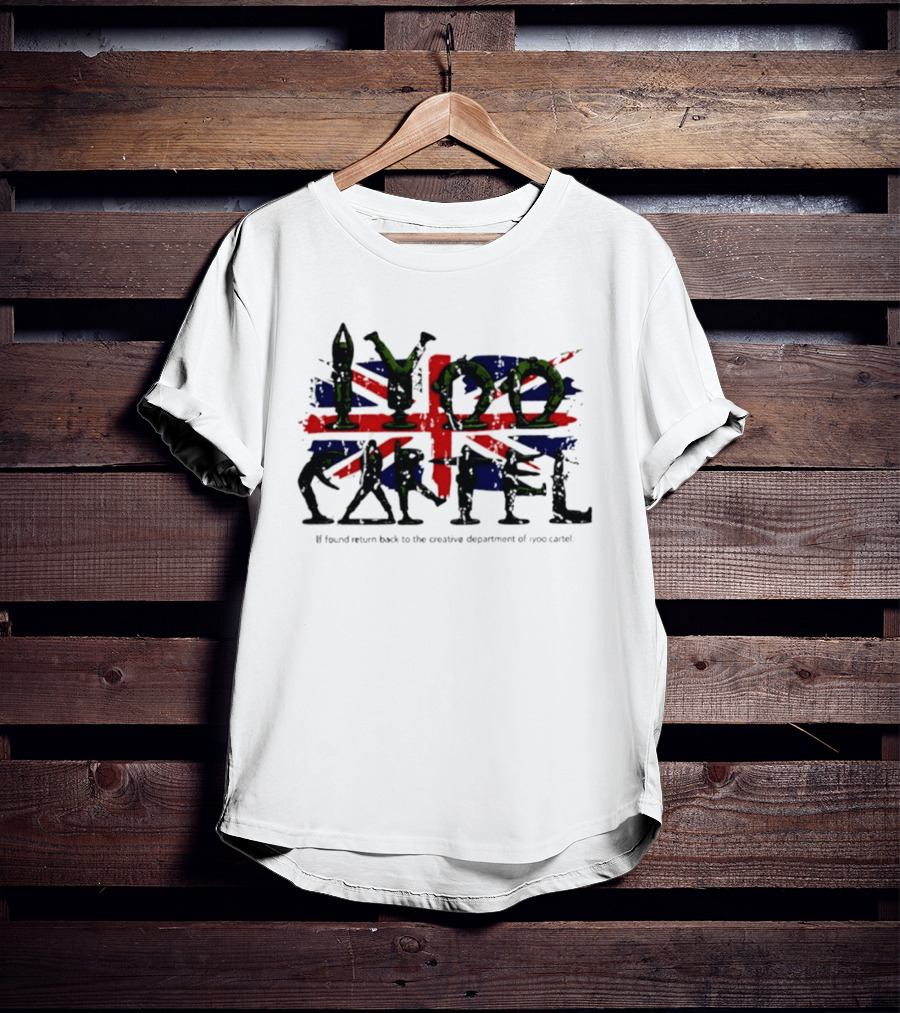Iyoo Cartel Toy Soldiers Union Jack Flag T-Shirt