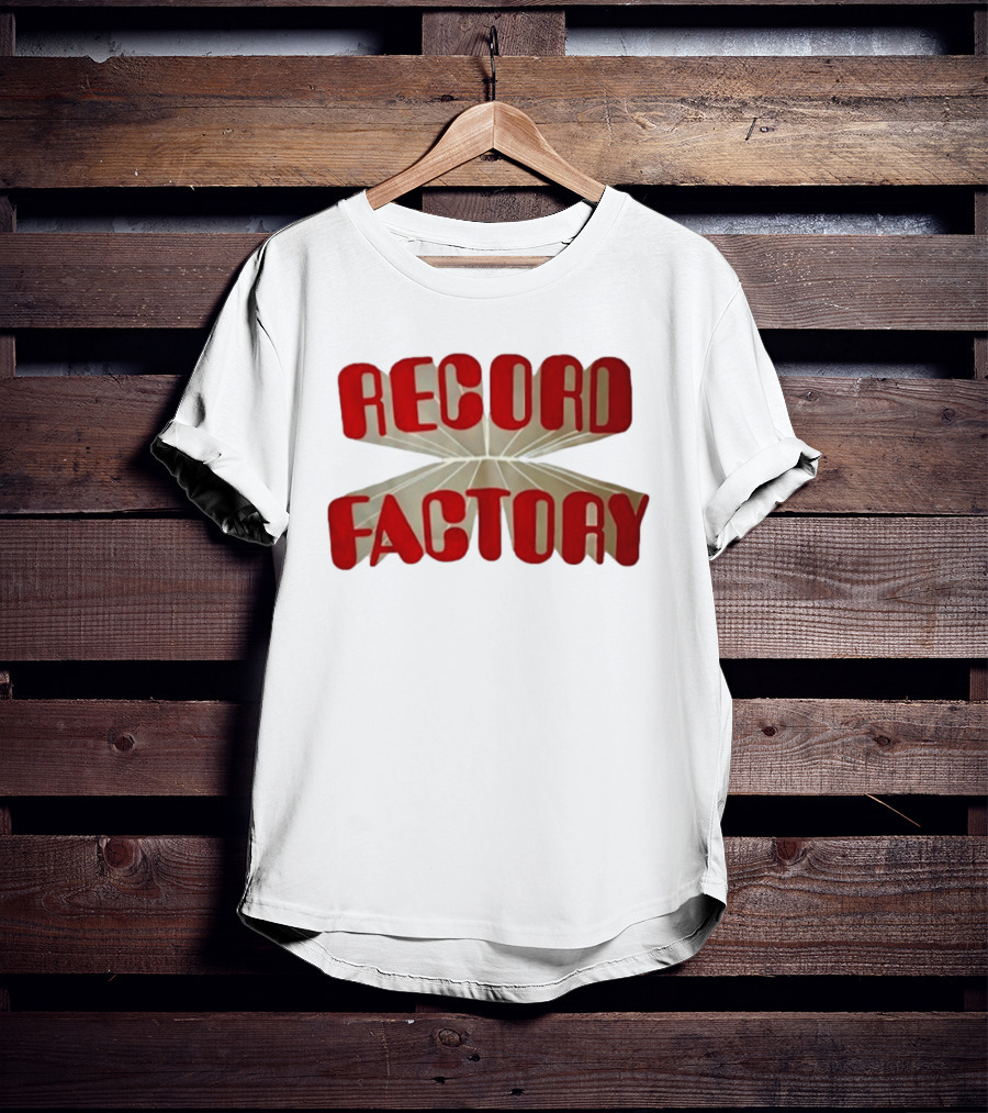Record Factory Sunnyvale Music Retro Nostalgia T-Shirt