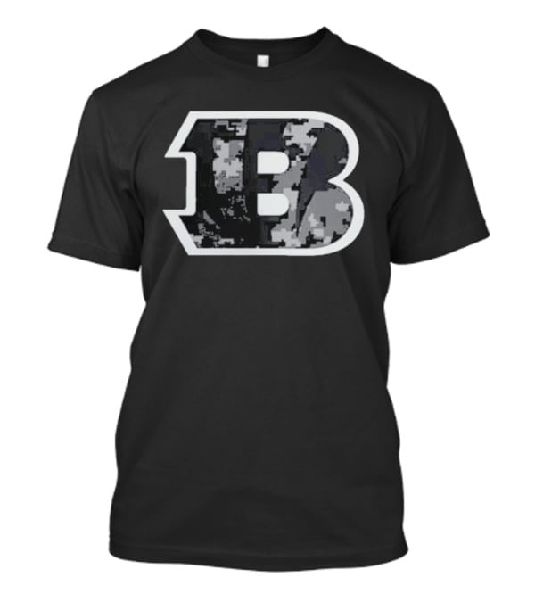 Cincinnati Bengals 2026 Salute To Service Camouflage B T-Shirt