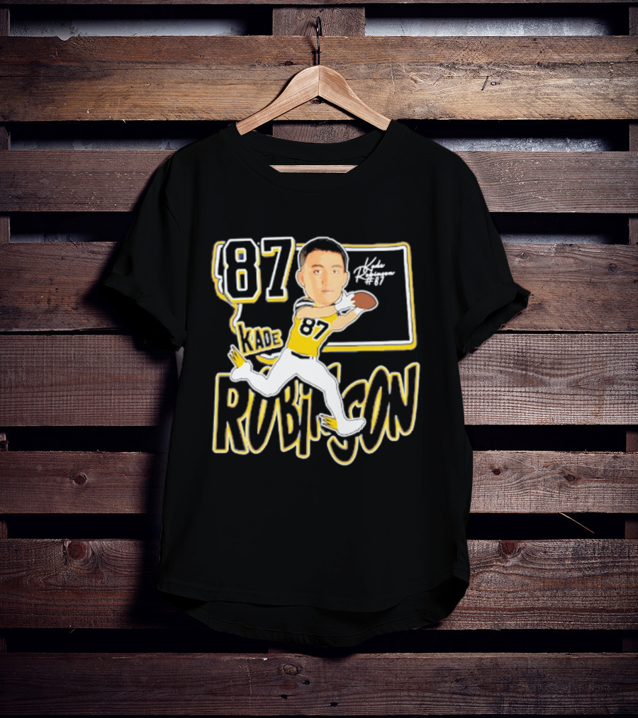 Kade Robinson 87 Montana State Bobcats Football Player 2026 Caricature T-Shirt