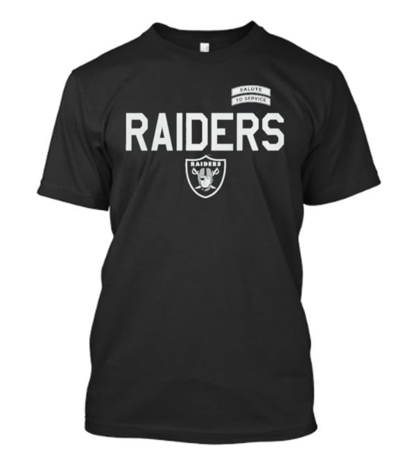 Las Vegas Raiders 2026 Salute To Service Raiders T-Shirt