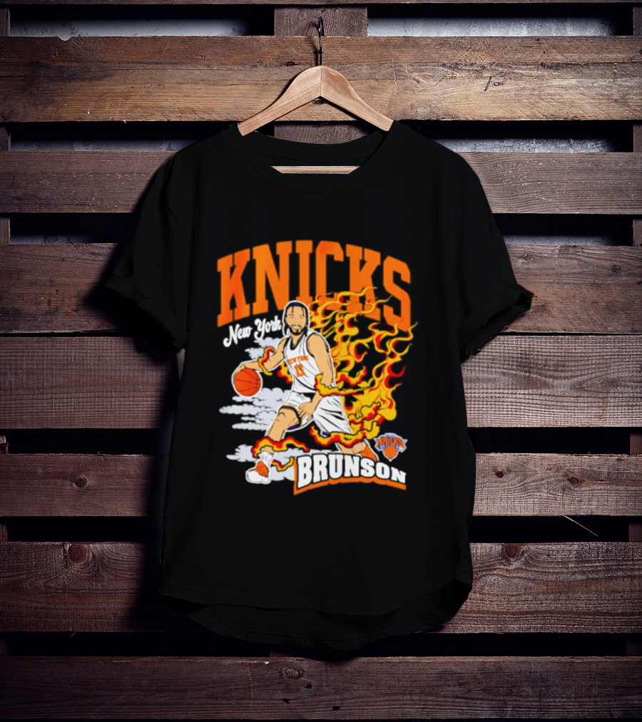 Knicks Jalen Brunson Fired Up New York Knicks T-Shirt