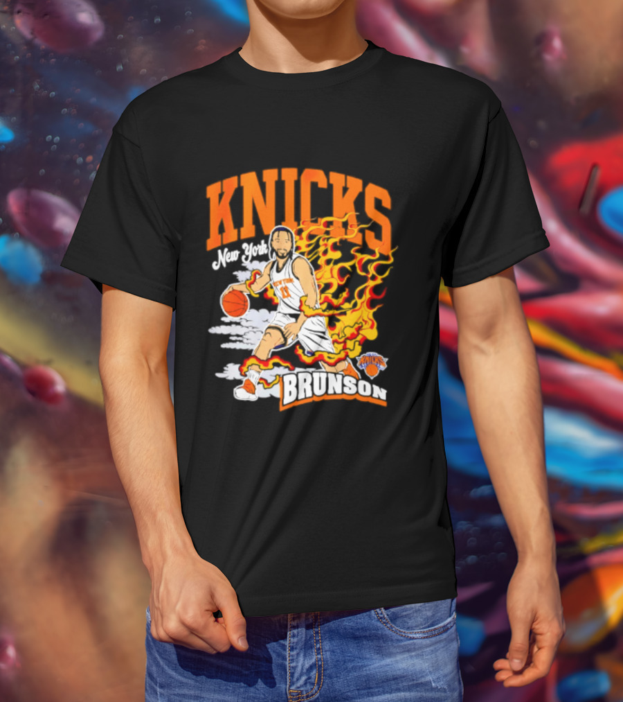 Knicks Jalen Brunson Fired Up New York Knicks T-Shirt