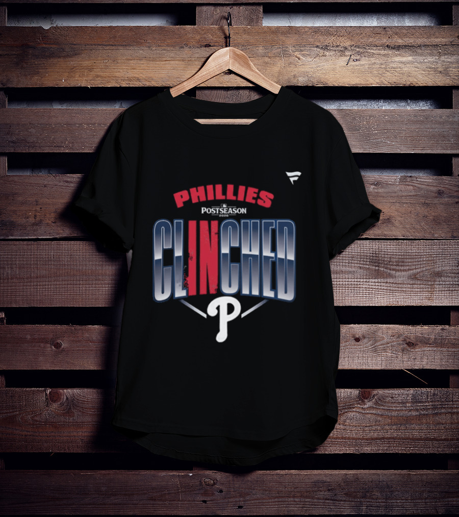 Philadelphia Phillies 2026 Postseason Clinched Locker Room T-Shirt