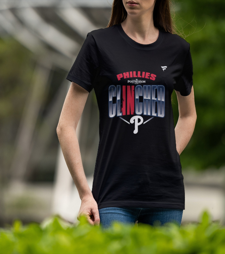 Philadelphia Phillies 2026 Postseason Clinched Locker Room T-Shirt