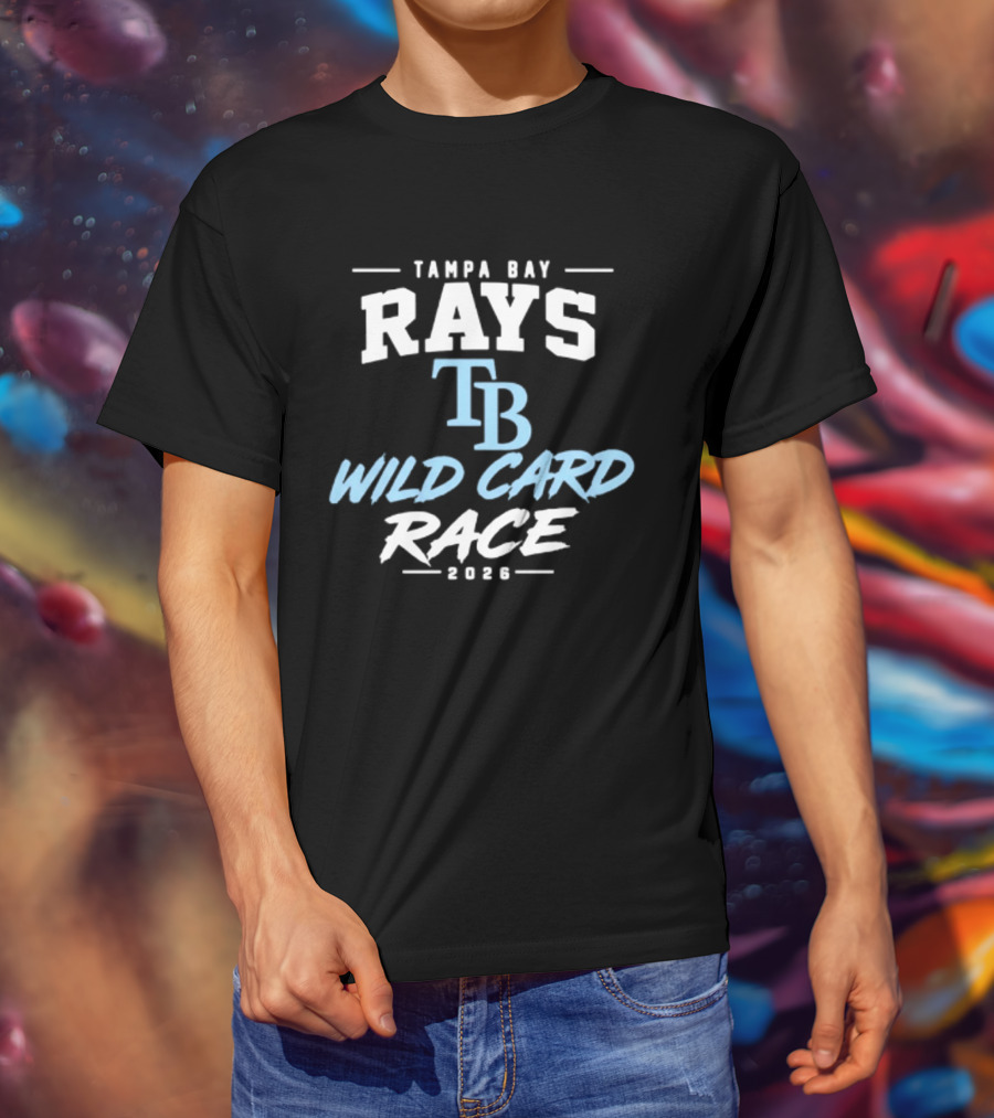 Tampa Bay Rays TB Wild Card Race 2026 T-Shirt