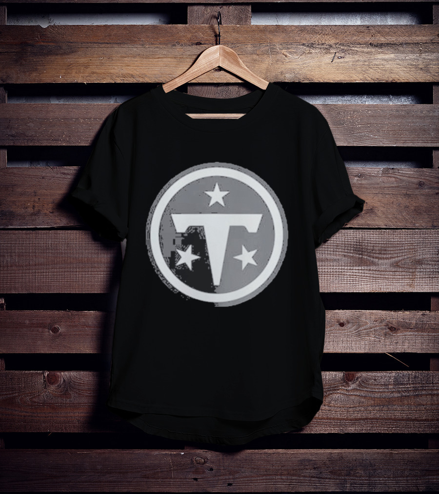 Tennessee Titans 2026 Salute To Service Logo With Stars T-Shirt