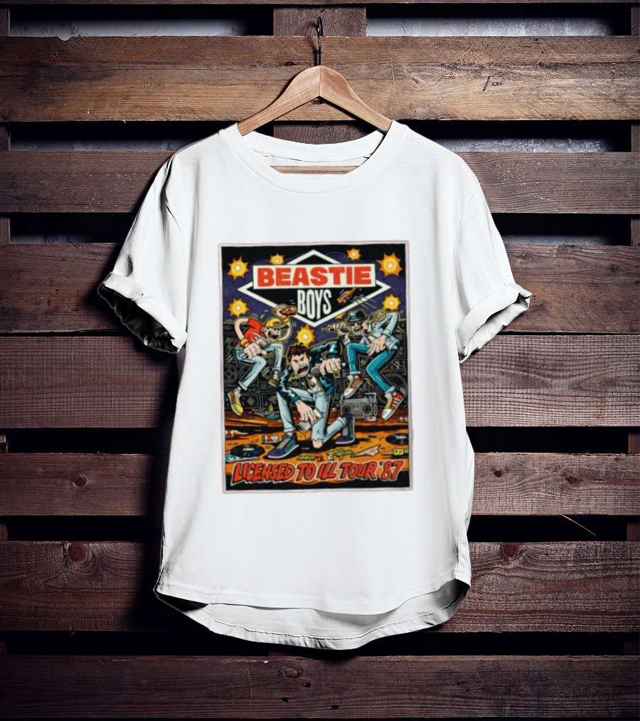 Beastie Boys Licensed To Ill Tour ’87 T-Shirt