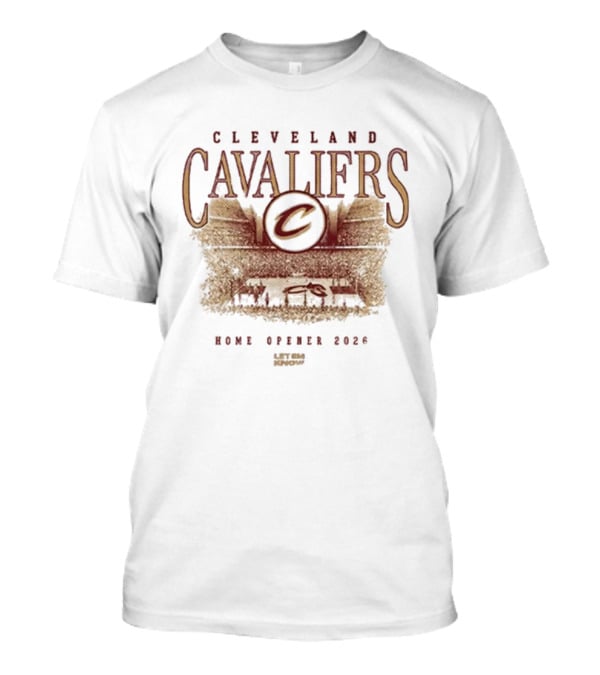 Cleveland Cavaliers Home Opener 2026 Stadium Celebration T-Shirt