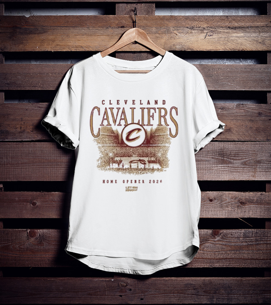 Cleveland Cavaliers Home Opener 2026 Stadium Celebration T-Shirt