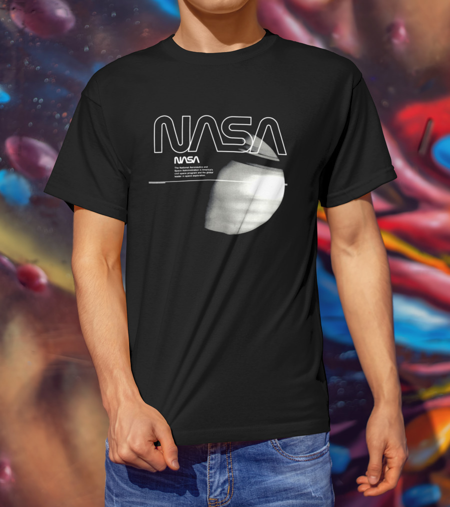 Alpha Industries NASA Galaxy Essential Crew Space Exploration T-Shirt