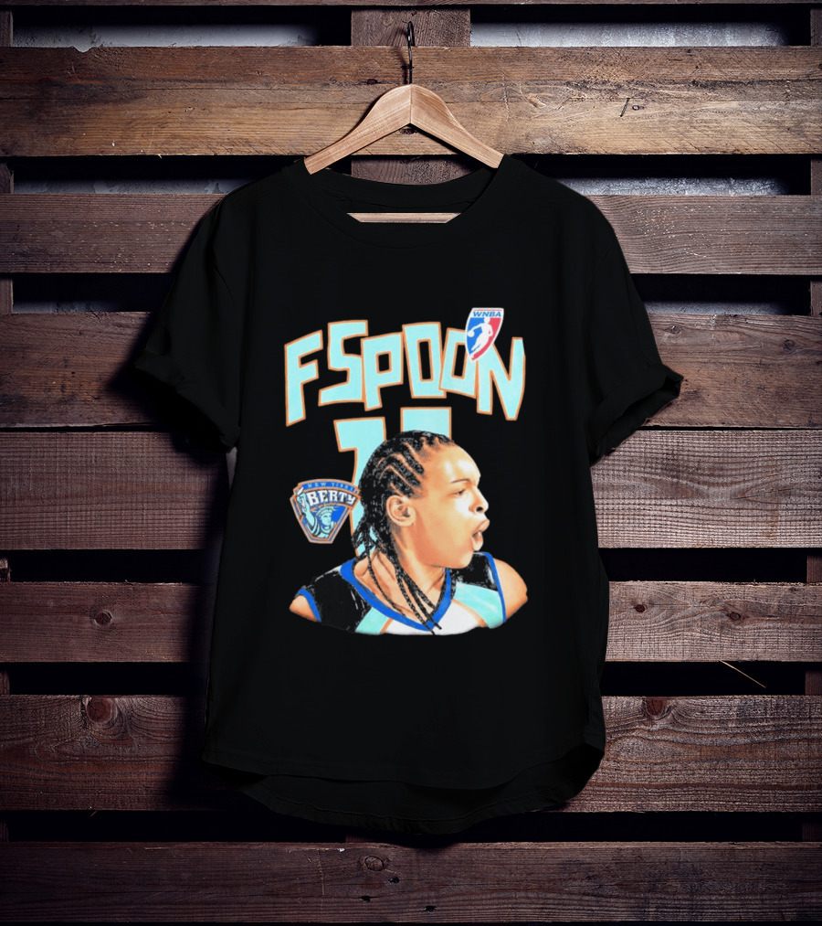 WNBA New York Liberty F Spoon 11 Iconic Player T-Shirt