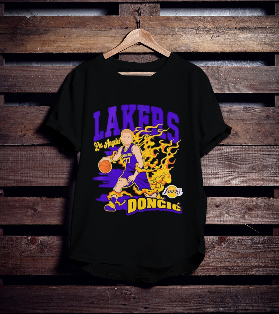 Los Angeles Lakers Luka Dončić Los Angeles Lakers Dončić T-Shirt