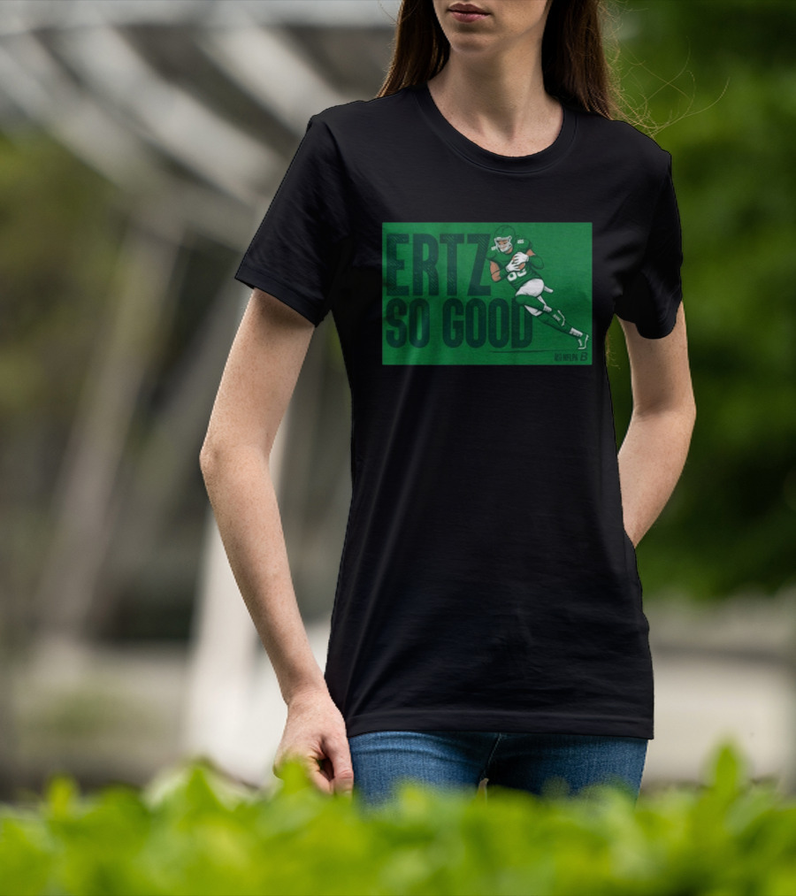 Ertz So Good NFLPA Football Philadelphia Green 86 T-Shirt
