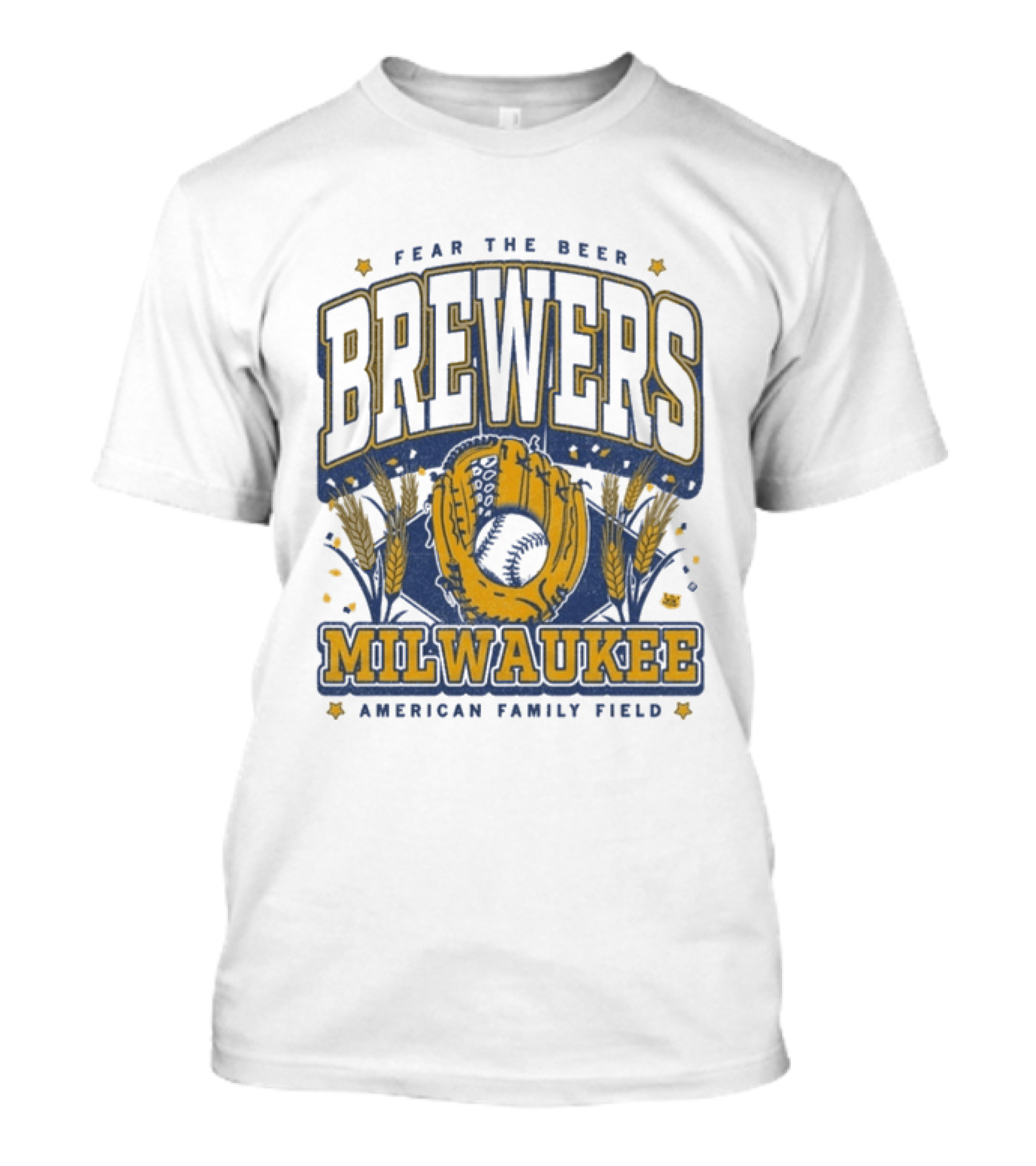 Fear The Beer Brewers Milwaukee American Family Field T-Shirt