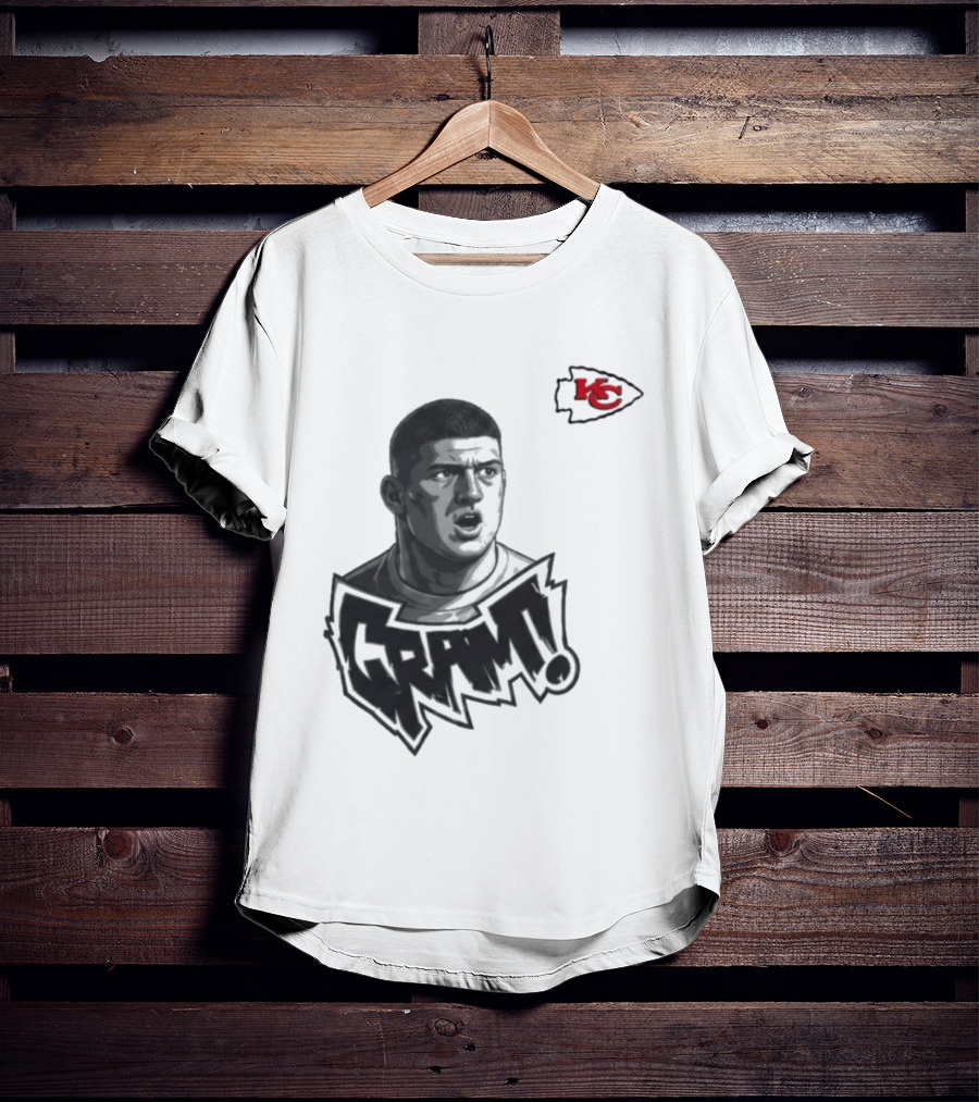 George Karlaftis GRM KC Chiefs Football Player T-Shirt