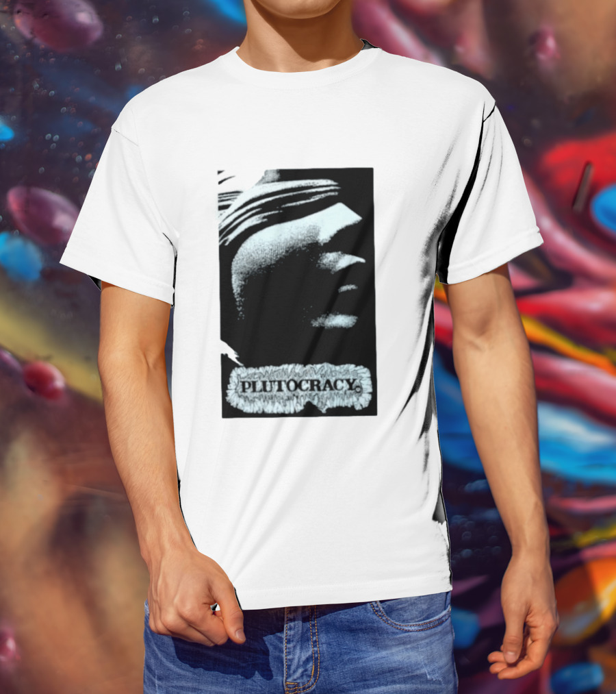 Plutocracy Anarchist Anti Capitalist Political Protest Blindfolded Justice T-Shirt