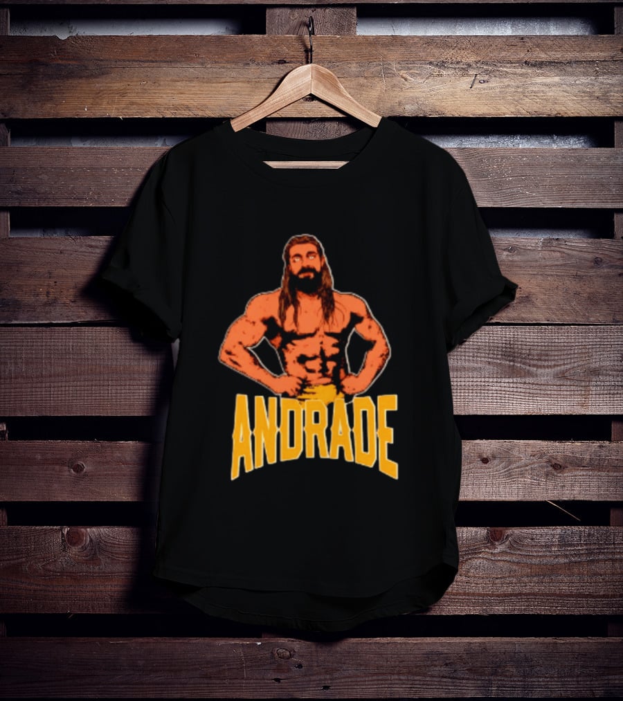 Andrade AEW Wrestling Lucha Libre Iconic Pose T-Shirt