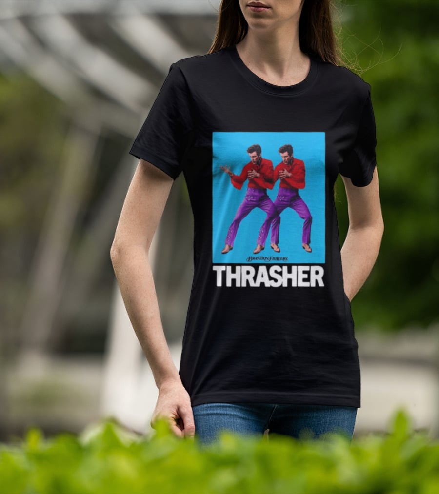 Brandon Flowers 2026 Thrasher Tour Double Vision T-Shirt