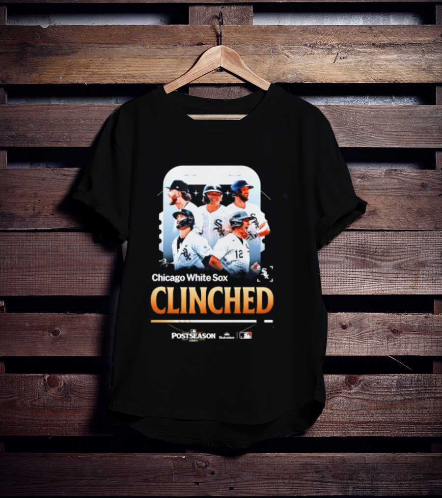 Chicago White Sox Clinched 2026 MLB Postseason Players Celebration T-Shirt