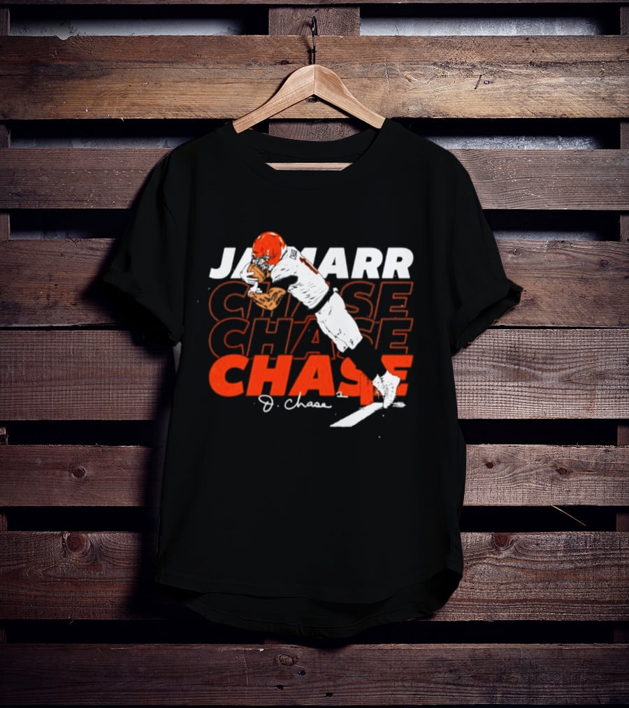 Ja'Marr Chase Cincinnati Bengals Football Player Chase J. Chase T-Shirt