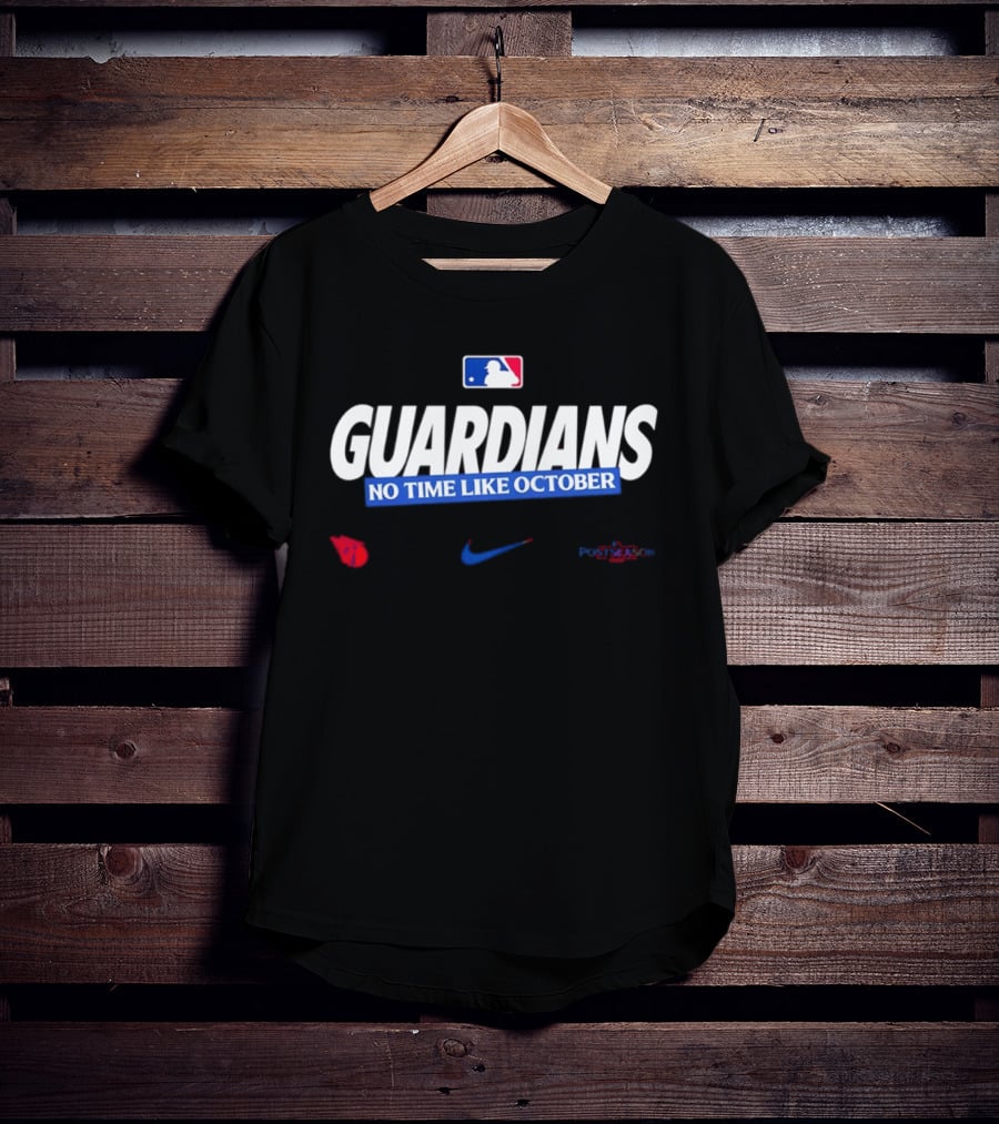 Guardians No Time Like October 2026 MLB Postseason Nike T-Shirt