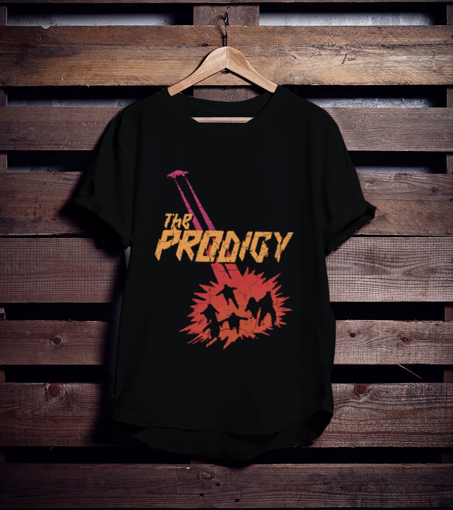 The Prodigy 2026 Tour Invaders UFO Explosion T-Shirt