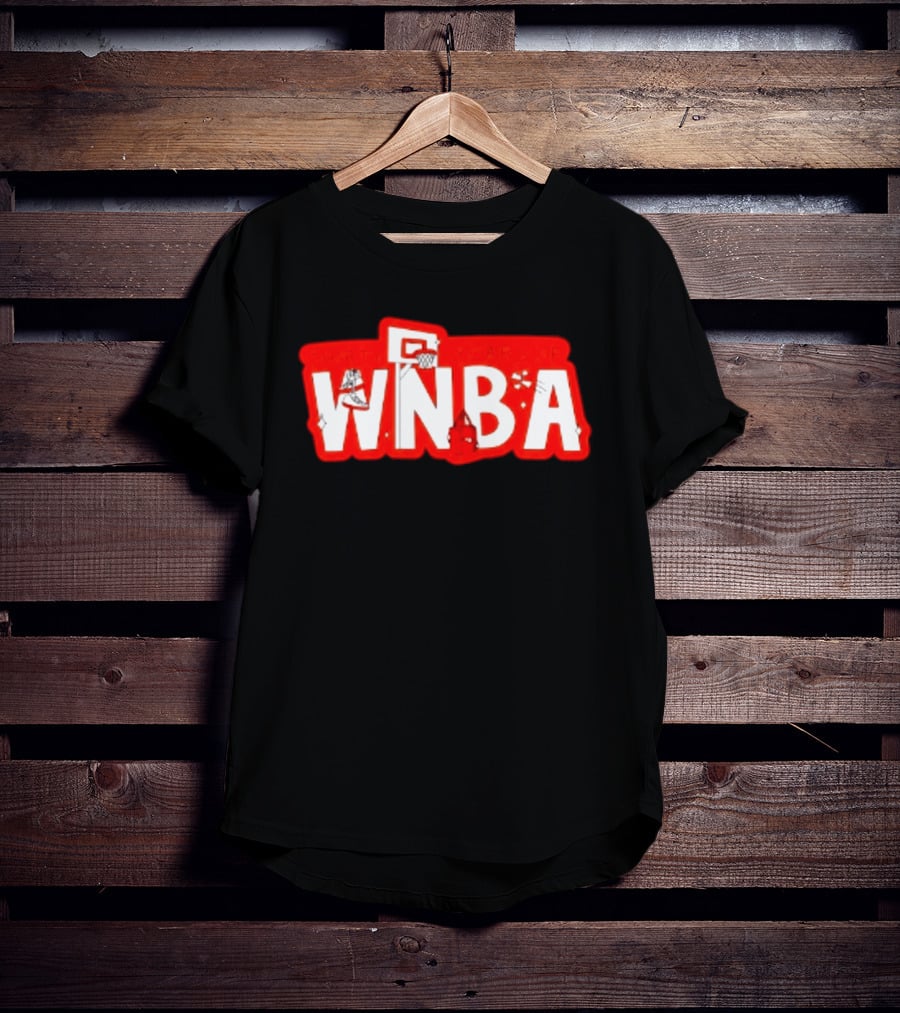 Thirty Years Of WNBA Basketball Hoops And Sneakers Celebration T-Shirt